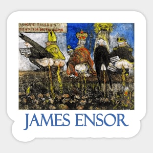 Doctrinal Nourishment by James Ensor Sticker